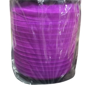 P Parla Çamaşır Lastiği Düz 1 cm  75 Metre 1 Top Mor