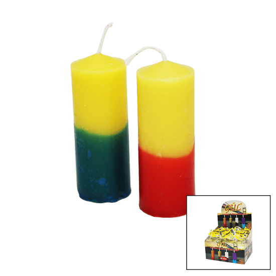 Gül Candles-101 ( Taraftar Mum ) Takoz Mum