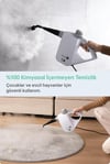 Livenzi Jjb-303 El Tipi Buharlı Temizleyici – Beyaz & Gri