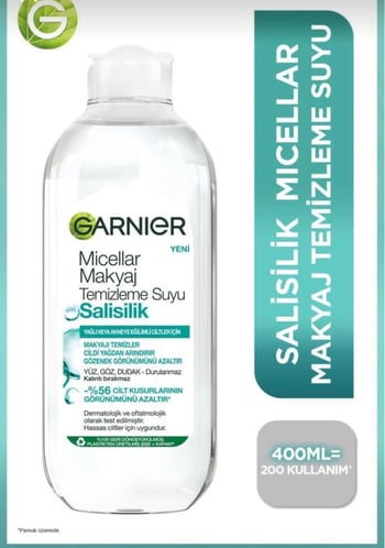 Garnier Salisilik Micellar Makyaj Temizleme Suyu 400ml