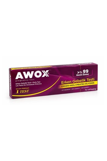 Awox Erken Gebelik Testi