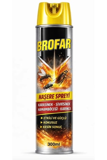 Brofar Aerosol Haşere Öldürücü 300 Ml