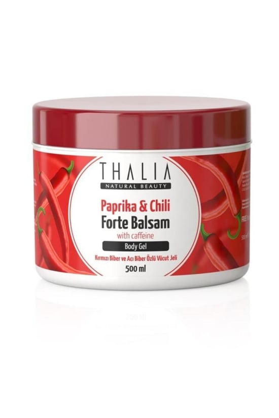 Thalia Sıkılaştırıcı Etkili Kırmızı Biber Ve Acı Biber Özlü Masaj Jeli Forte Balsam - 500 Ml