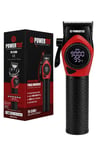 Powertec Tr-5100 Göstergeli Ayarlanabilir 9000 Rpm Hız Kaydırmaz Gövdeli Tıraş Makinesi Kırmızı
