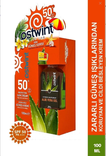 Ostwint Güneş Kremi ve Yoğun Nemlendirici Güneş Koruma Spf 50 100 Ml