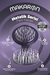 ProCo Beauty Makaron Saç Fırçası Metalik Serisi - Party Havası (Altın, Gümüş, Mor)
