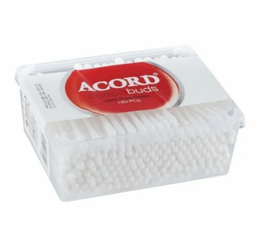 Acord Kulak Çubuğu Pamuk 180'li Kare