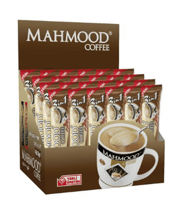 Mahmood 3'ü 1 Arada 18 Gr Sütlü Köpüklü X 48 Adet Çözünebilir Kahve