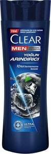 Clear Men Kepeğe Karşı Etkili Şampuan Yoğun Arındırıcı Kömür ile 350 Ml