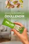 Fellas Antep Fıstıklı Kuruyemiş Bar 20g X 12 Adet