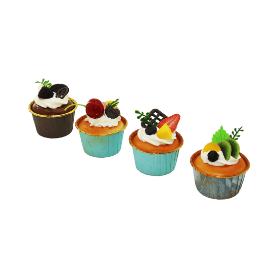 Barotti Dmr-9670 ( Mıknatıslı ) Buzdolabı Magnet ( Mix= Mini Muffin & Kek Kalıbı )