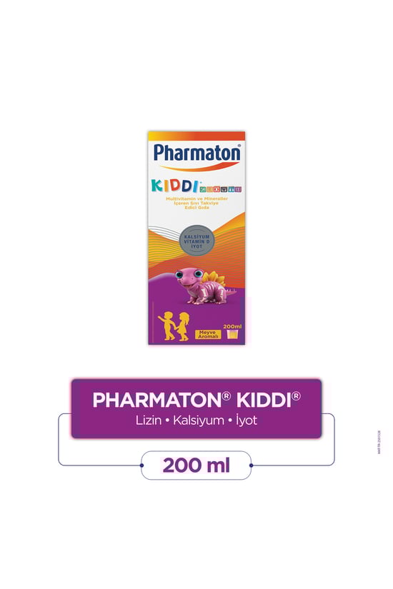 Pharmaton Kiddi Multivitamin Şurup 200 Ml