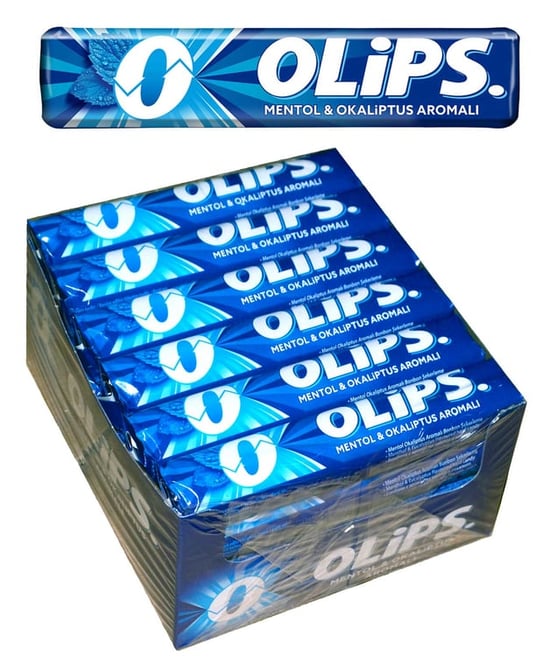 olips, olips şeker, mentollü şeker