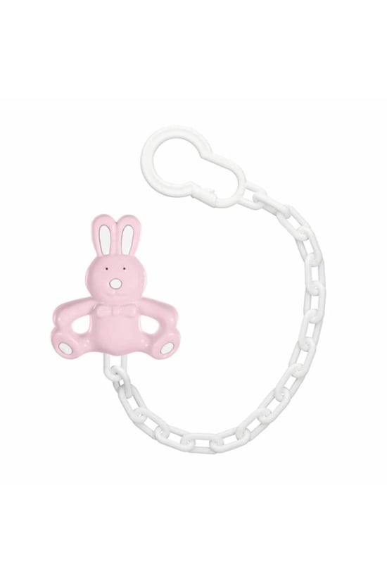 Wee Baby Figürlü Emzik Askısı Pembe