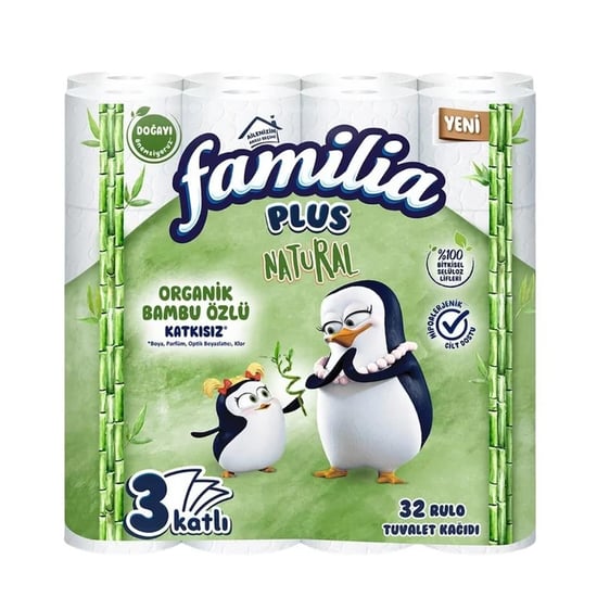 Familia Plus Tuvalet Kağıdı 32'li Bambu Özlü