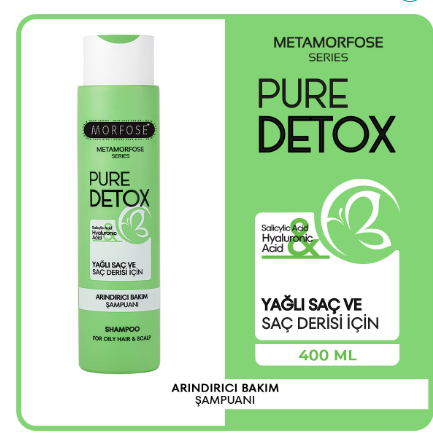 Morfose Metamorfose Arındırıcı Bakım Şampuanı 400 Ml