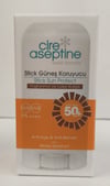 Cire Aseptine 50 Spt Stick Güneş Koruyucu Yaşlanma ve Leke Karşıtı 17gr