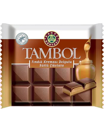 Kahve Dünyası Tambol Fındık Kreması Dolgulu Sütlü Çikolata 100 Gr