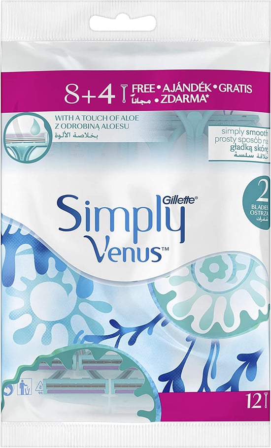 Gillette Venus Simply 2 Tıraş Bıçağı 8+4'lü