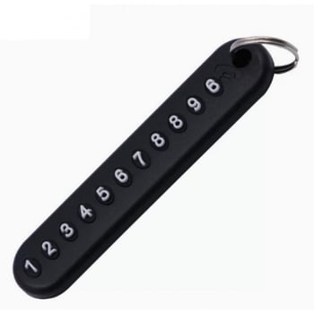 Mini Anahtarlık, Çanta, Araba İçin Çok Amaçlı Numaratör