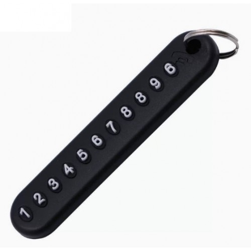 Mini Anahtarlık, Çanta, Araba İçin Çok Amaçlı Numaratör
