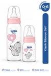 Wee Baby Klasik Pp Biberon Seti 125 Ml + 250 Ml Pembe 0-6 Ay