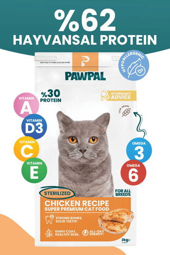 Tavuklu Süper Premium Kısırlaştırılmış Kedi Maması 2kg