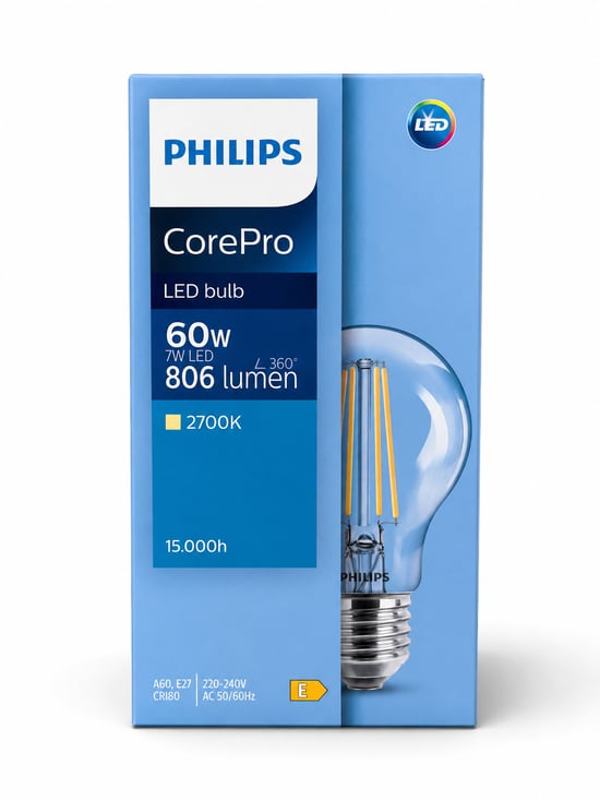 Ampul Philips Corepro Led 60w Büyük Duy E27