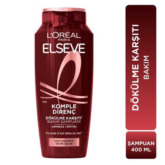 Elseve Komple Direnç Dökülme Karşıtı Bakım Şampuanı 400 Ml 3600524223335