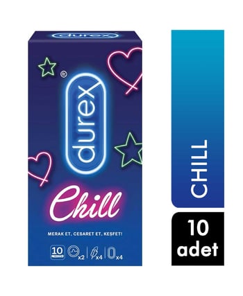 durex,durex prezervatif chill karma paket, durex 10 adet,10lu durex,prezervatif fiyatları, prezervatif çeşitleri, toptan prezervatif