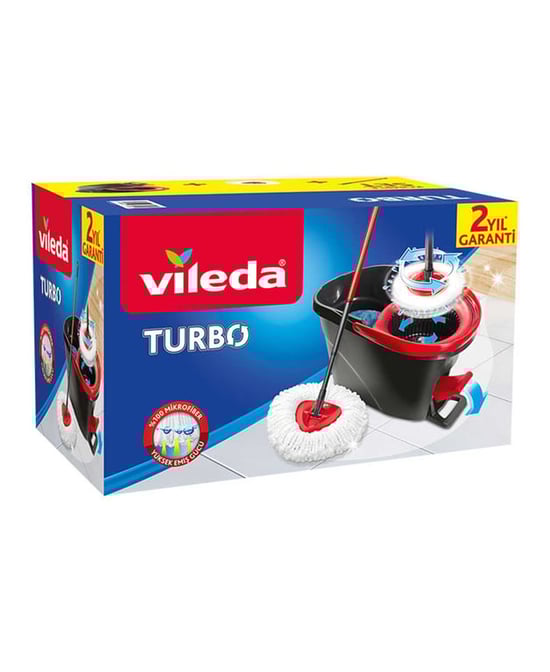 Vileda Turbo Pedallı Temizlik Seti