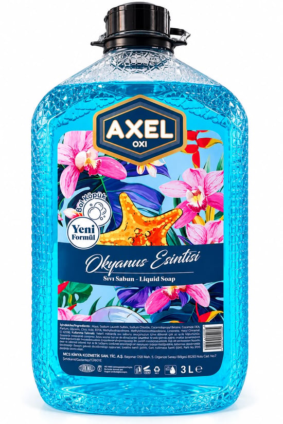 Axel Sıvı Sabun 3 Litre Okyanus Esintisi
