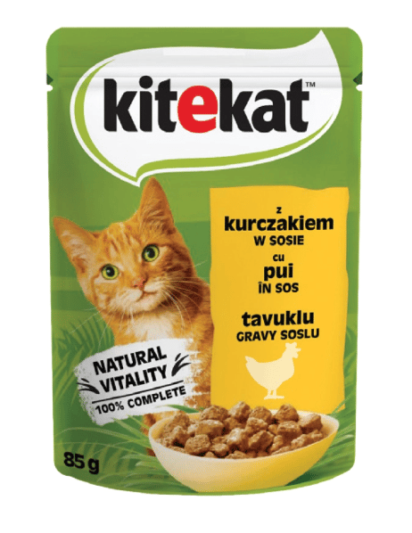 Kitekat Tavuklu Kedi Konservesi 85 Gr