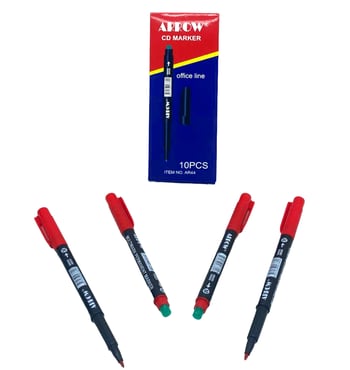 Arrow ( Kırmızı ) Cd Marker Kalemi