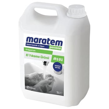 Maratem Persona M101 Sıvı Elyıkama Ürünü 5lt Beyaz