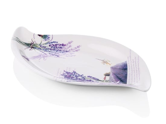 NOBLE LİFE LAVANTA DESEN YAPRAK SERVİS 35 CM