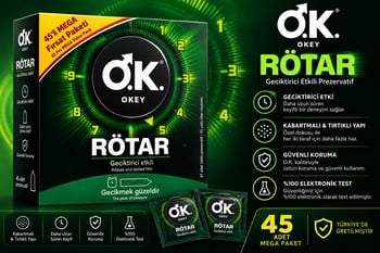 Okey Rötar 45'li Prezervatif