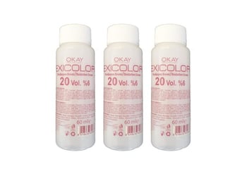 Exicolor Oksidan Peroksit 60 Ml 20 Volüm %6 3 Adet
