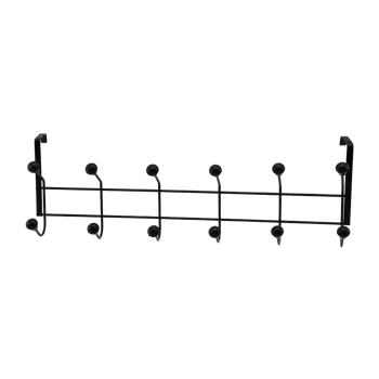 K13-004 K13-005 Demirbüken F.a-12 ( Siyah & Boncuklu) ( Siyah Plastik Boncuklu ) ( Metal ) Amerikan Kapı Arkası Askı