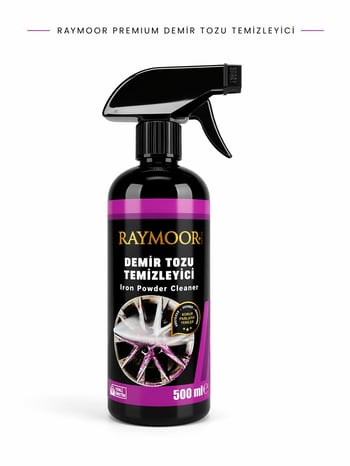 Raymoor Premium Demir Tozu Temizleyici | Jant ve Boya Yüzeyleri için Güçlü Demir Tozu Sökücü