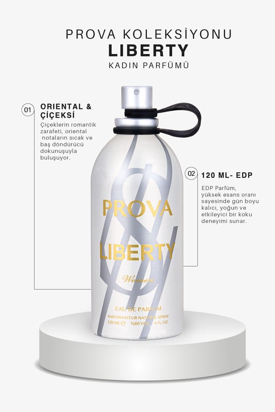 Prova Liberty Edp Çiçeksi Kadın Parfüm 120 Ml