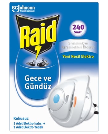 Raid Elektro Isıtıcı Makine 12'li Gece & Gündüz