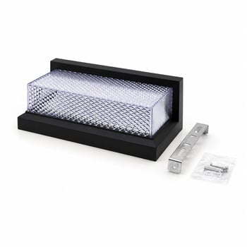 Ars-348953 ( Ip66 ) ( 50.000 Saat Led Ömrü ) ( 22w ) Sedef Led Aplik Duvar Lambası