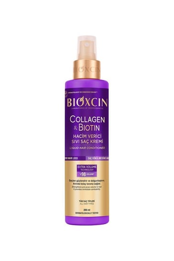 Bioxcin Collagen & Biotin Hacim Verici 200 Ml Sıvı Saç Kremi