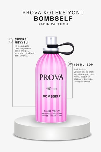 Prova Bombself Meyveli-çiçeksi Kadın Parfüm 120 Ml