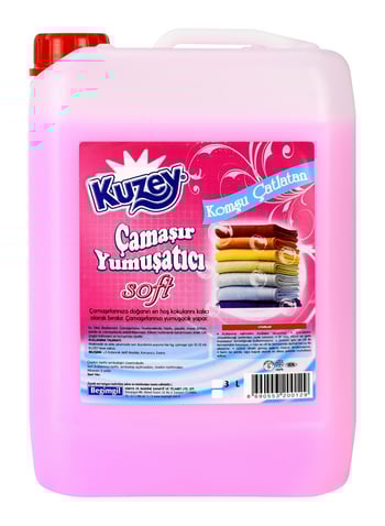 Kuzey Çamaşır Yumuşatıcı Nergis ve Lilyum Çiçeği 3000 ml