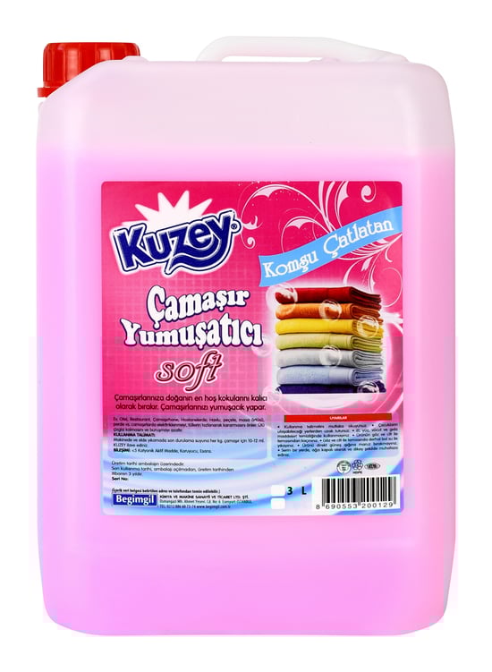 Kuzey Çamaşır Yumuşatıcı Nergis ve Lilyum Çiçeği 3000 ml