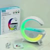 Diyarı Fırsat Bt-2301 Wireless Şarj Standı ve Müzik Kutusu Rgb Ambiyans Işıklı Çok Fonksiyonlu Hoparlör
