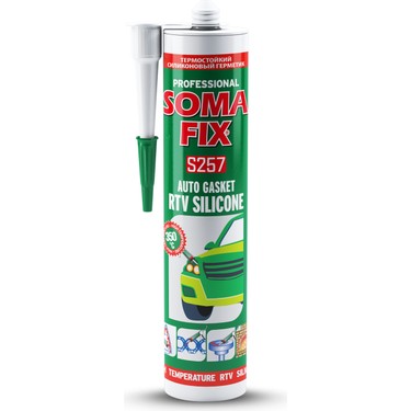 Somafıx Rtv Kırmızı Silikon 280 Ml S257