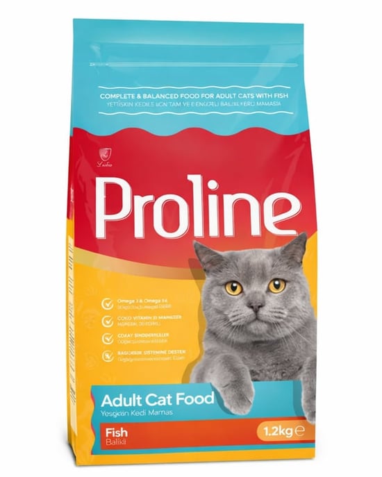Pro Line Balıklı Pirinçli Yetişkin Kedi Maması 1.2 Kg